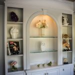 Wall Unit - Painted Reproduction Traditional Library Wall Unit 2013 Haddonfield NJ